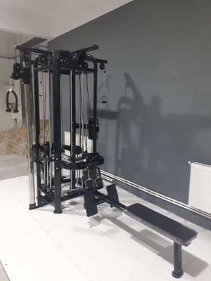Indoor Gym Home 5 Station Multi Gym Power Rack Pull Up Machine with Steel Tube Q235