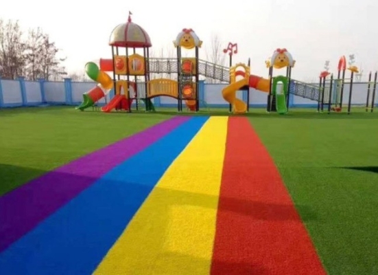 Optional Selectable Frame Color Artificial Turf Grass for Landscaping and Sports Flooring