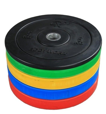 Customized Logo Availabled Befreeman Gym Equipment Bumper Weight Plate for 2.5kg-25kg