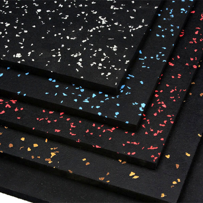 Gym Rubber Mat with Thickness Options of 10mm/15mm/20mm/25mm/30mm and High Durability