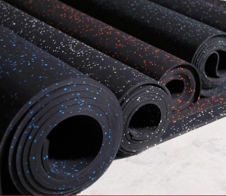 Gym Rubber Mat with Thickness Options of 10mm/15mm/20mm/25mm/30mm and High Durability