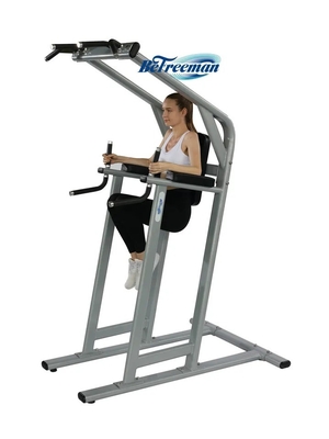 Gym Equipment Pull Up Bar Leg Raise and Chest Shoulder Workout Power Tower Dip Station