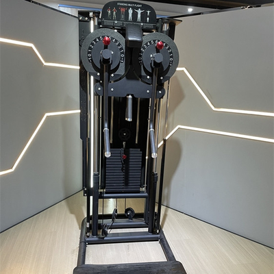 Steel Commercial Gym Equipment Pin Loaded Machines Shoulder Raise Standing Lateral Raise 2150*1430*1580