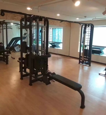 Multi Station Gym Equipment for Shoulder Chest Leg Curl Press Pec Fly Lat Pulldown