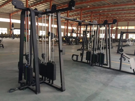 Multi Station Gym Equipment for Shoulder Chest Leg Curl Press Pec Fly Lat Pulldown