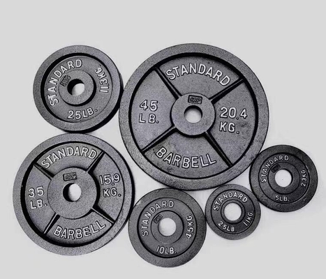 Upgrade Your Free Weight Training with Standard Weight Plates Made of Steel Iron