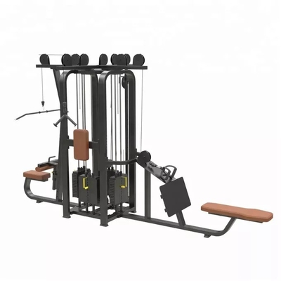 4 Station Multi Gym Equipment for Strength Training and Multi Functional Workouts