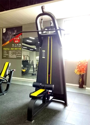 Commercial Steel Seated Pulldown Machine with Pin Load Selection and Medium Loader Type