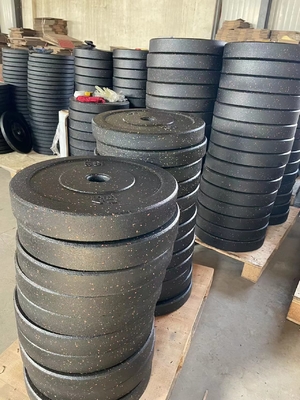 Rubber Iron Weight Lifting Plates for Commercial Customized Exercise Equipment