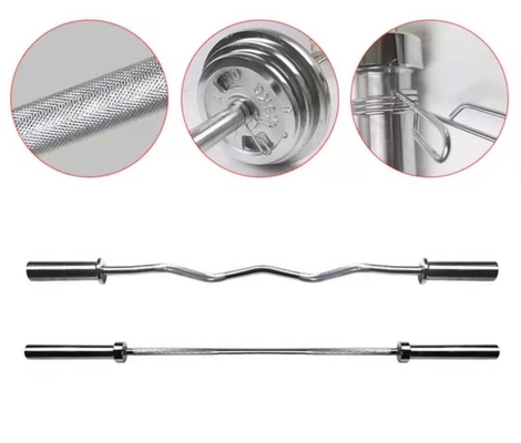 5-20kg Weight Plates Curl Barbell Bar for Befreeman Gym Stainless Steel