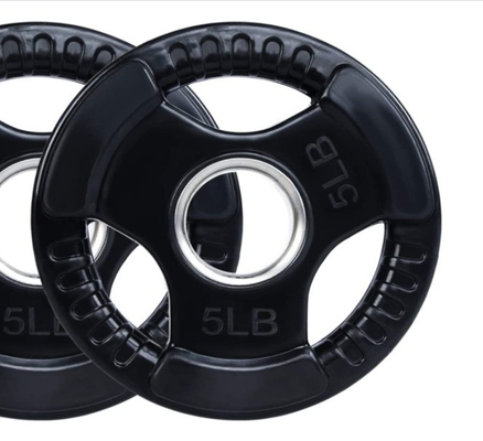 Black Cast Iron Barbell Weight Lifting Plate for Gym Commercial Frame Color Selectable