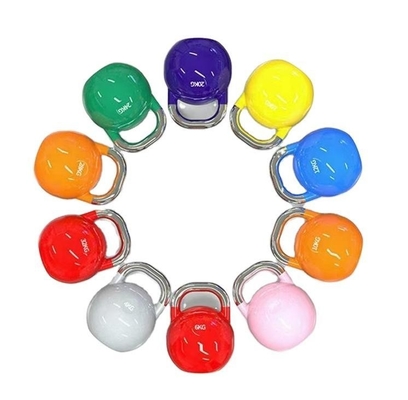 Competition Kettlebell for Pro Grade Workout Unisex Powder Coated Cast Iron Free Weight