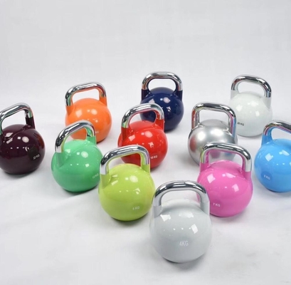 Colorful Powder Coated Cast Iron Kettlebell A Must-Have for Unisex Fitness Enthusiasts