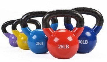 Colorful Powder Coated Cast Iron Kettlebell A Must-Have for Unisex Fitness Enthusiasts