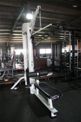 Dual Function Lat Pulldown Row Fitness Equipment for Strengthening Shoulders and Back