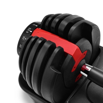 Commercial Gym Free Weight Training Adjustable Dumbbells Optional Selectable Frame Color