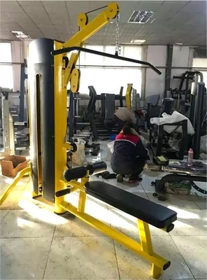 Dual Function Lat Pulldown Row Fitness Equipment for Strengthening Shoulders and Back