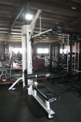 Dual Function Lat Pulldown Row Fitness Equipment for Strengthening Shoulders and Back