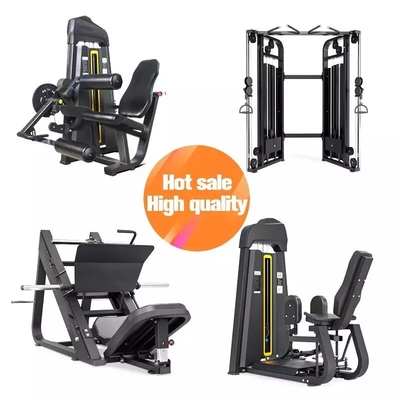 Home Gym Exercise Equipment 2 in 1 Seated Leg Extension Curl Machine for Body Building