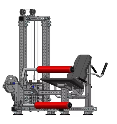 Home Gym Multi Functional Pin Load Selection Machines for Leg Press and Leg Extension