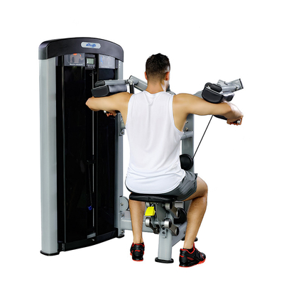 Home Gym Bicep Training Made Easy with a Seated Lateral Raise Weight Exercise Machine