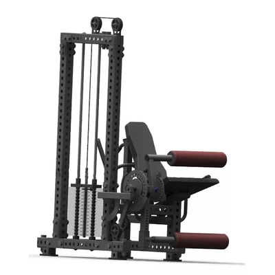 Commercial Gym Equipment Pin Load Selection Dual Leg Extension and Leg Press Machine