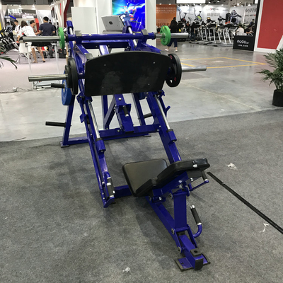 Optional Selectable Medium Loader Plate Loaded Fitness Equipment 45 Degree Leg Press