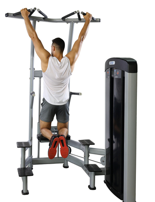 Body Building Workout Universal Pin Load Selection Machines Assisted Chin Dip Machine
