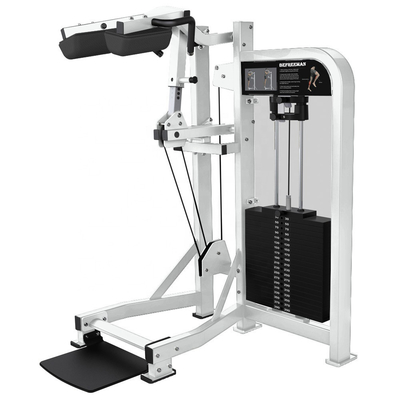 Fitness Steel Standing Calf Raise Machine Medium Loader Type with Pin Load Selection