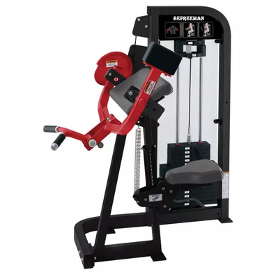 Medium Loader Pin Loaded Steel Seated Biceps Curl for Strength Training Gym Equipment