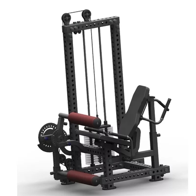 Fitness Strength Training Leg Press Leg Curl Extension Machine with Pin Load Selection
