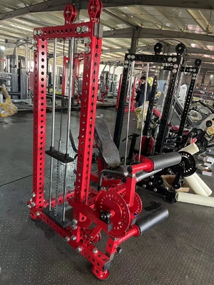 Fitness Strength Training Leg Press Leg Curl Extension Machine with Pin Load Selection