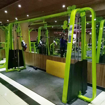 Body Building Power Rack and Cable Crossover Machine for Fitness Strength Training
