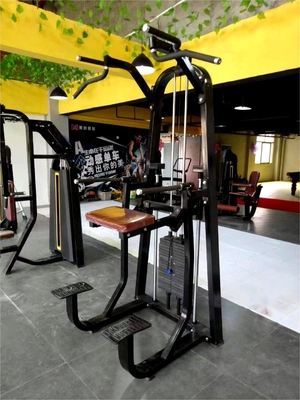 Medium Loader Fitness Strength Training Pin Load Selection Machines Pull Up Dip Station 1500*1205*2310