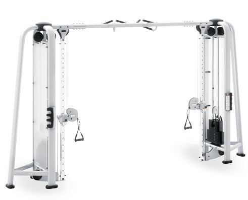 Medium Loader Gym Equipment Adjustable Pulley Back Exercise Squat Rack Cable Crossover Machine