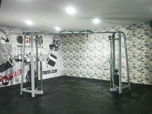 Medium Loader Gym Equipment Adjustable Pulley Back Exercise Squat Rack Cable Crossover Machine