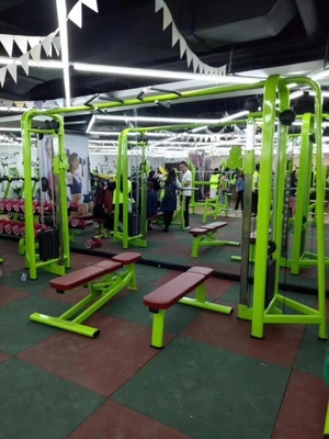 Medium Loader Gym Equipment Adjustable Pulley Back Exercise Squat Rack Cable Crossover Machine