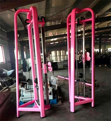 Medium Loader Gym Equipment Adjustable Pulley Back Exercise Squat Rack Cable Crossover Machine