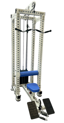 Universal Gym Commercial Fitness Equipment 2 in 1 Lat Pull down and Low Rowing Machine