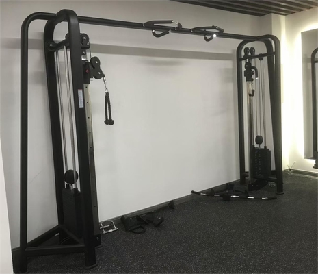 Lat Pulldown Row Fly Machine Fitness Equipment for Weight Stack Pin Loaded Home Gym