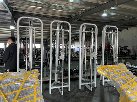 Lat Pulldown Row Fly Machine Fitness Equipment for Weight Stack Pin Loaded Home Gym