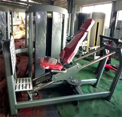 Pin Loaded Horizontal Seated Leg Press Customerized Steel Strength Training Equipment