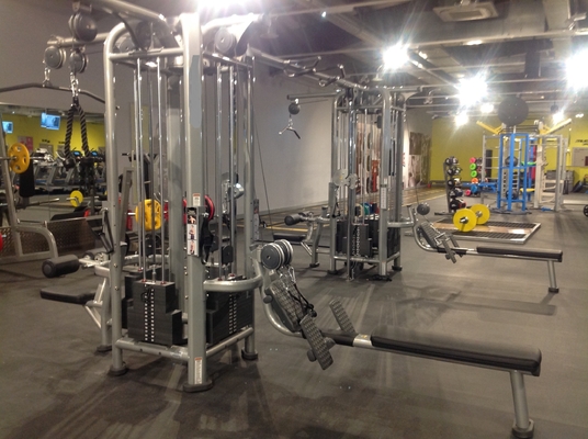 8 Station Multi Gym Perfect for Strength Training and Cable Crossover Chest Exercises