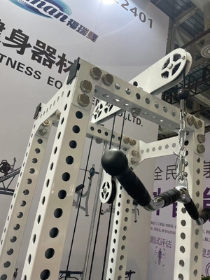 Fitness Center 2 in 1 Lat Pull Down Low Row Tube Thickness 3.0mm Commercial Equipment
