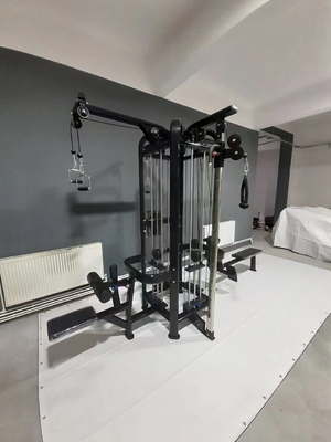 Home Fitness Equipment Large Loader for Customized Logo and Commercial 4-Station Gym