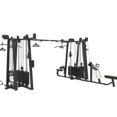 Large Loader Strength Training Multi Station Cable Crossover for Personalized Fitness