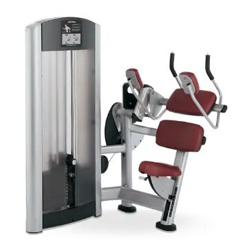 Strength Training Pin Loaded Seated Abdominal Crunch Machine with Adjustable Resistance