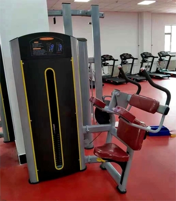 Strength Training Pin Loaded Seated Abdominal Crunch Machine with Adjustable Resistance