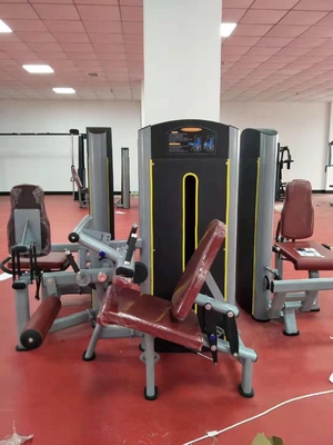 Adjustable Steel Seated Calf Exercise Pin Load Leg Curl Machine 1600*1200*1750 mm