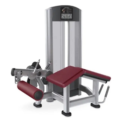Steel Gym Equipment Pin Loaded Adjustable Seated Leg Extension and Prone Leg Curl Dual Function